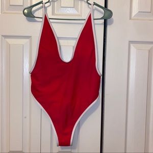 SHEIN thong one piece bikini